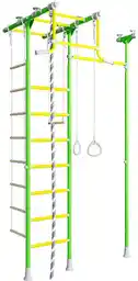 Małpiszon Drabinka gimnastyczna Jowisz 2 jasnozielona drążek i słupek 100kg
