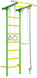 Małpiszon Drabinka gimnastyczna przyścienna Kometa Next 6 jasnozielona
