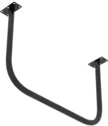 Małpiszon drążek do podciągania sufitowy czarny