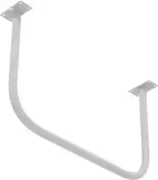 Małpiszon drążek do podciągania sufitowy szary