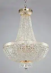 Maytoni Bella White Gold Ø50 lampa wisząca klasyczna DIA750-TT50-WG