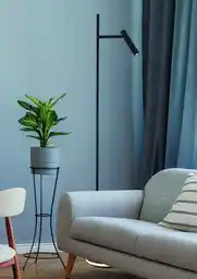 Maytoni Estudo Led Black lampa podłogowa Z010FL-L8B3K