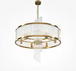 Maytoni Lampa wisząca Frame MOD174PL-06G