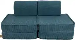 Meowbaby Pocket Sofa Max Aesthetic Turkusowa