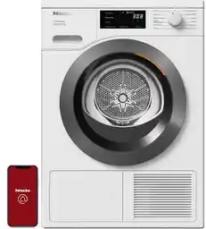 Miele TED645WP EcoSpeed 63,6cm 9kg Zdalne sterowanie Suszarka