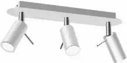 Milagro Lampa sufitowa PRESTON WHITE-CHROME 3x mini GU10 MLP7616