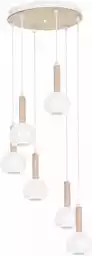 Milagro Lampa wisząca nowoczesna MONZA BRASS 3xG9 max 8W LED MLP8841