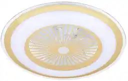 Milagro Plafoniera LED ZONDA GOLD 48W z wentylatorem