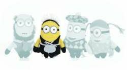 Minionki maskotki