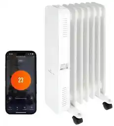 Mission Air Grzejnik olejowy Oslo 1500 W Biały