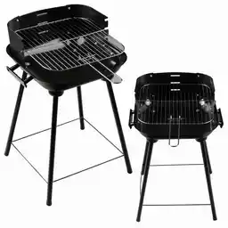 Modernhome Grill ogrodowy z regulowanym rusztem piknikowy MUL-A-SK18T