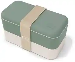 Monbento Original Natural Green szczelny lunchbox 1 L