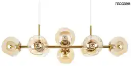 Moosee lampa wisząca ROMEO GOLD złota / bursztynowa