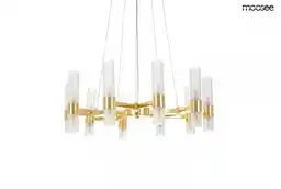 Moosee lampa wisząca TUBS 10 złota