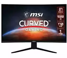MSI G273CQ 27 cali 2K VA 170Hz 1ms Zakrzywiony Gamingowy monitor LED