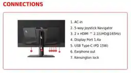 MSI MAG 321UP QD-OLED 32 4K 165Hz 0,03ms Gamingowy Monitor OLED