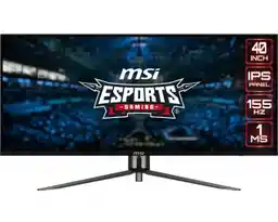MSI MAG401QR 40 UWQHD IPS 155Hz 1ms MPRT Gamingowy Monitor LED