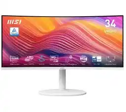 MSI Modern MD342CQPW 34 UWQHD VA 120Hz 1ms MPRT Zakrzywiony Monitor LED