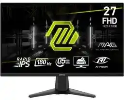 Msi Monitor 27 Mag 275F 1920x1080 FHD 180Hz 0,5ms Rapid Ips Ai Vision