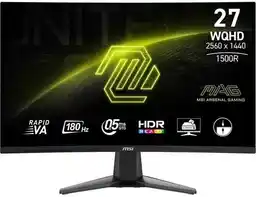 MSI Monitor 27 MAG 27CQ6F 2xHDMI DP