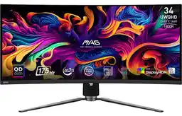 Msi Monitor 34 Mag 341CQP Qd-oled 3440x1440 uwqhd 0,03ms Qd-oled