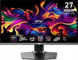 MSI MPG 271QRX QD-OLED 27 2K 360Hz 0,003ms Gamingowy Monitor OLED