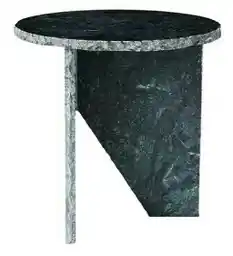 Muubs VERDE Marmurowy Stolik Kawowy 40 cm Zielony
