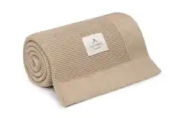 My memi Bambusowy kocyk beige 80x100 classic