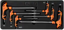 Neo Tools Zestaw kluczy imbusowych 84-254 6 elementów