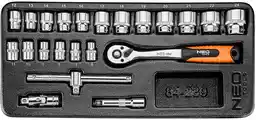 NEO TOOLS Zestaw kluczy nasadowych 84-239
