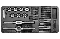 NEO TOOLS Zestaw narzynek i gwintowników 84-246 31 elementów
