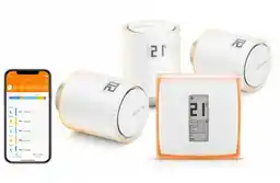 Netatmo Termostat plus głowice termostatyczne NBU-NTH-NAV-EU Wi-Fi