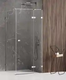 New Trendy Avexa kabina prostokątna 80x120x200 cm przejrzyste prawa EXK-1466