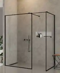 New Trendy Czarna kabina prysznicowa 120x100 cm EXK-0284 New Modus Black