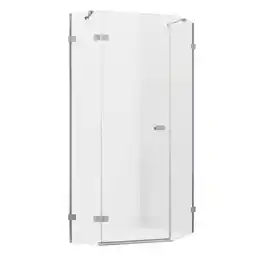 New Trendy Kabina pięciokątna 100x80 EXK-3893 Avexa Chrom