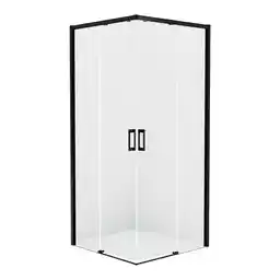 New Trendy Kabina prysznicowa 120x70 D-0320A/D-0351A Prime Black