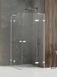 New Trendy Kabina prysznicowa biała 110x80 EXK-2836 Avexa White