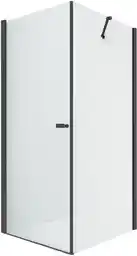 New Trendy Kabina prysznicowa prostokątna 70x110 D-0229A/D-0148B New Soleo Black
