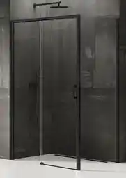 New Trendy Prime Black kabina prostokątna 160x90x200 cm lewa przejrzyste D-0328A/D-0129B