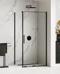 New Trendy Smart Black czarna kabina prysznicowa narożna prostokątna 110x120 cm EXK-4133