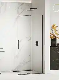 New Trendy Smart Black rozsuwana ścianka prysznicowa walk in 110 cm EXK-4192