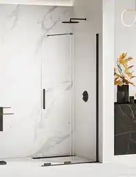 New Trendy Smart Black 80 cm rozsuwana ścianka prysznicowa walk in szkło 8 mm EXK 4189