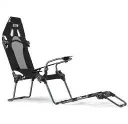 Next Level Racing NLR-S015GR F-GT Lite Carbon Grey Edition Wyścigowy do 130kg Czarno-szary Fotel wyścigowy