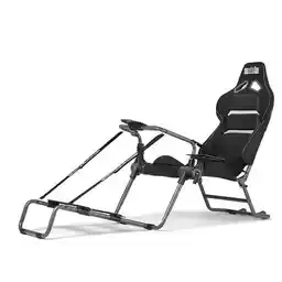 Next Level Racing NLR-S031GR GTLite Pro Carbon Grey Edition Wyścigowy do 150kg Czarno-szary Fotel wyścigowy