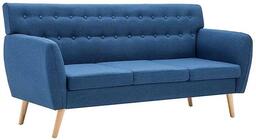 Niebieska sofa