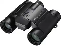 NIKON Lornetka ze stabilizacją obrazu Stabilized 10x25 S Czarny BAA950WA