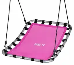 Nils Camp Huśtawka NB5045 Różowy