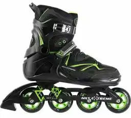 Nils Extreme Rolki 38 NA9022 Czarno/zielone