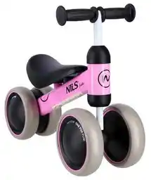 Nils Fun Rowerek biegowy RB002 Różowy