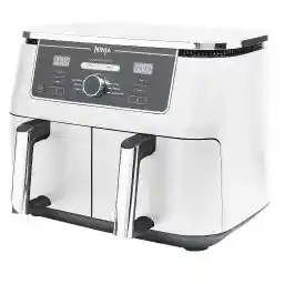 NINJA Frytkownica beztłuszczowa Airfryer Foodi AF400EUWH 2470W 9,5l Dwa kosze